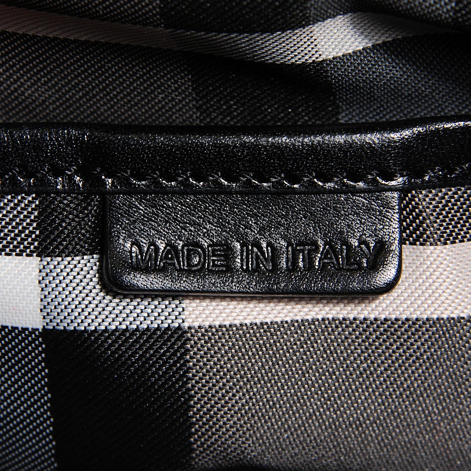 Burberry Prorsum Calfskin Studded Knight Satchel Black 6 of 10