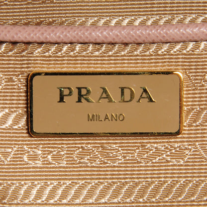 Prada Saffiano Lux Medium Double Zip Tote Cammeo 8 of 13