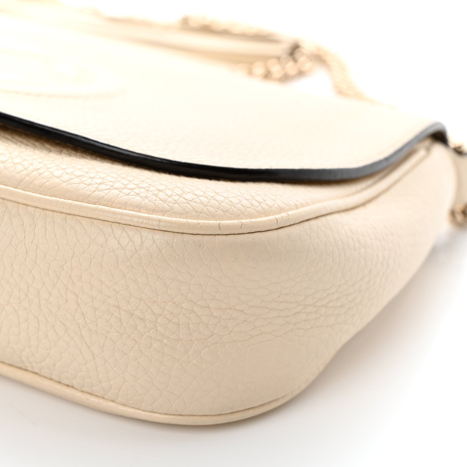 Gucci Cellarius Calfskin Medium Soho Flap Crossbody Ivoire 10 of 12