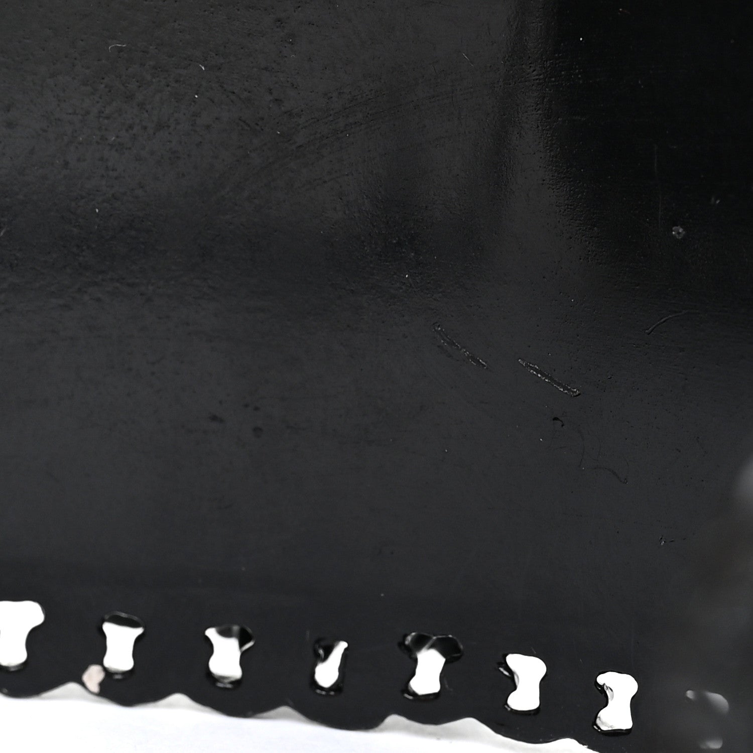 Chanel Enamel Flower Chain Choker Necklace Ruthenium Black 7 of 7