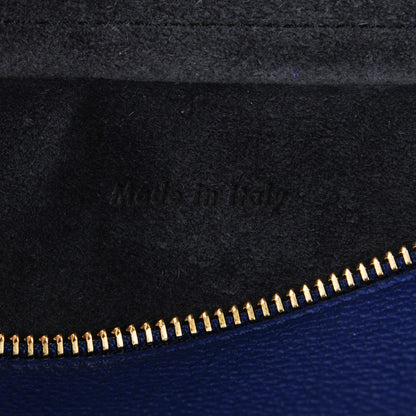 Celine Drummed Calfskin Small Belt Bag Indigo 7 of 9