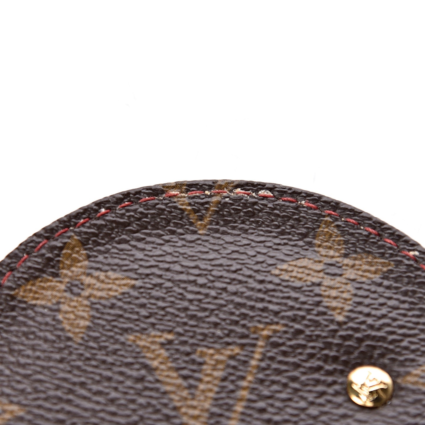 Monogram Cerises Round Coin Purse