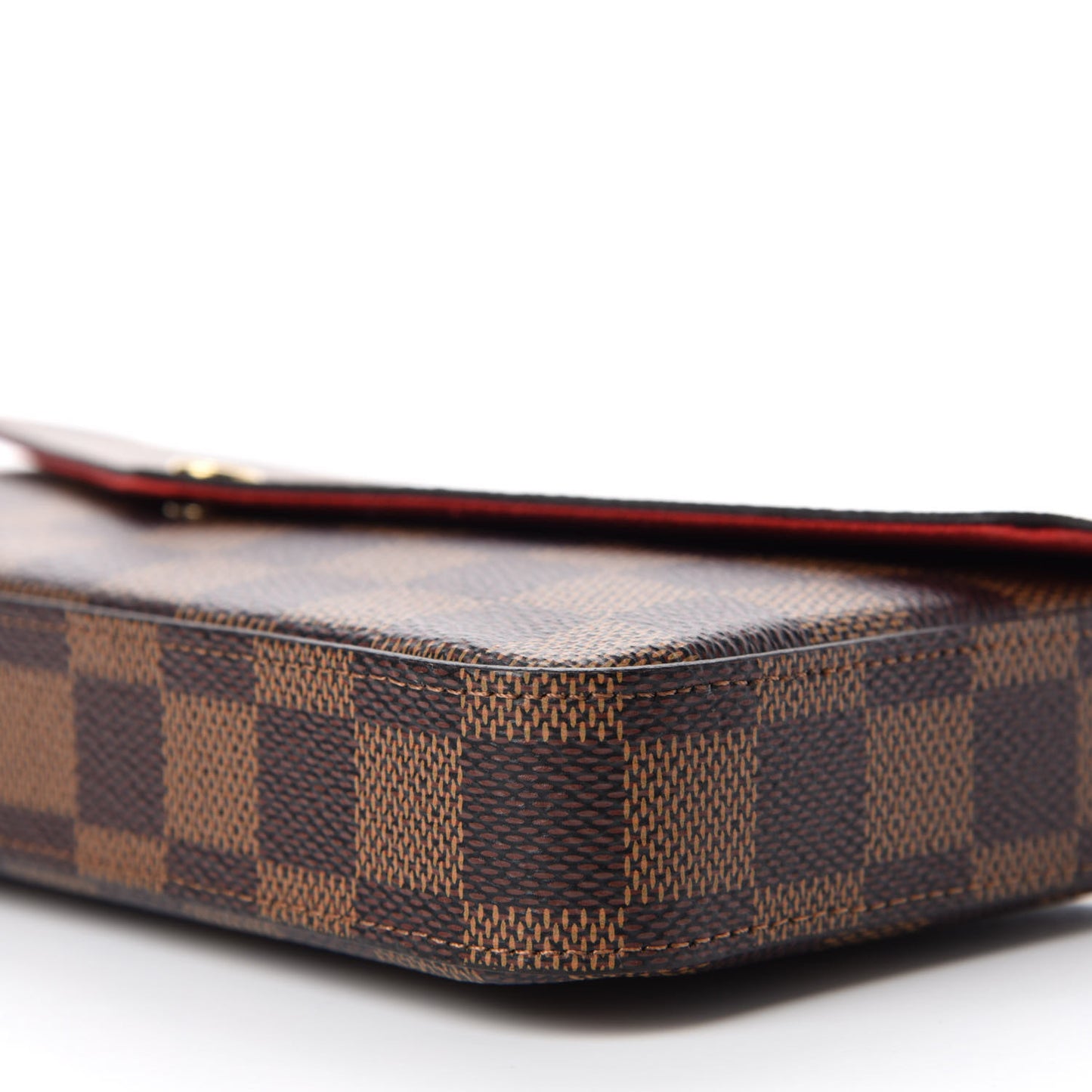 Damier Ebene Pochette Felicie Chain Wallet