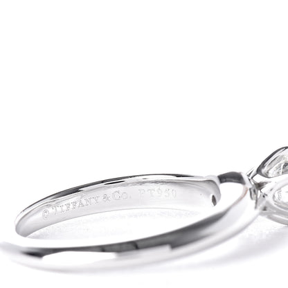 Tiffany Platinum Diamond .52ct Solitaire Engagement Ring 46 3.75 5 of 6