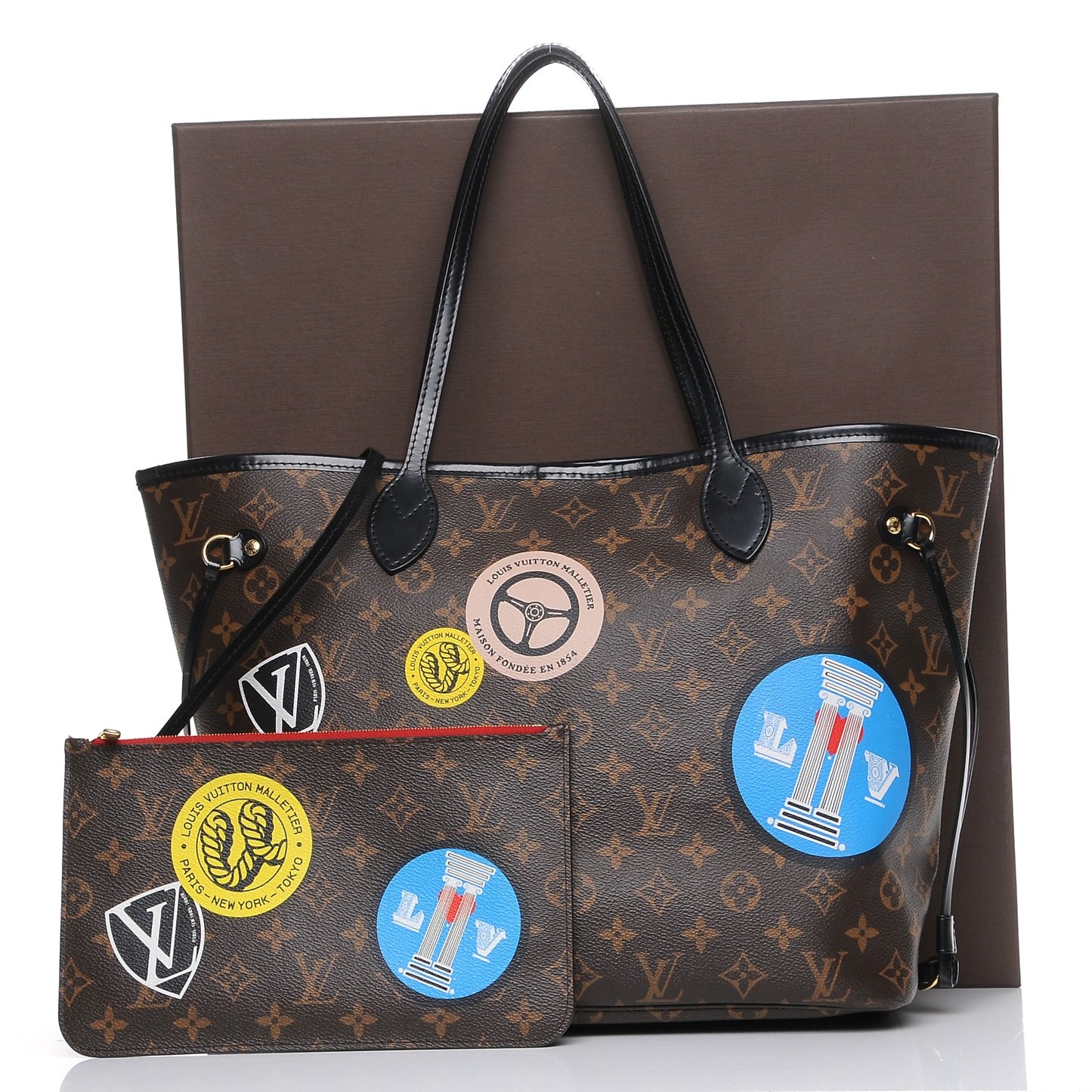 Monogram World Tour Neverfull MM