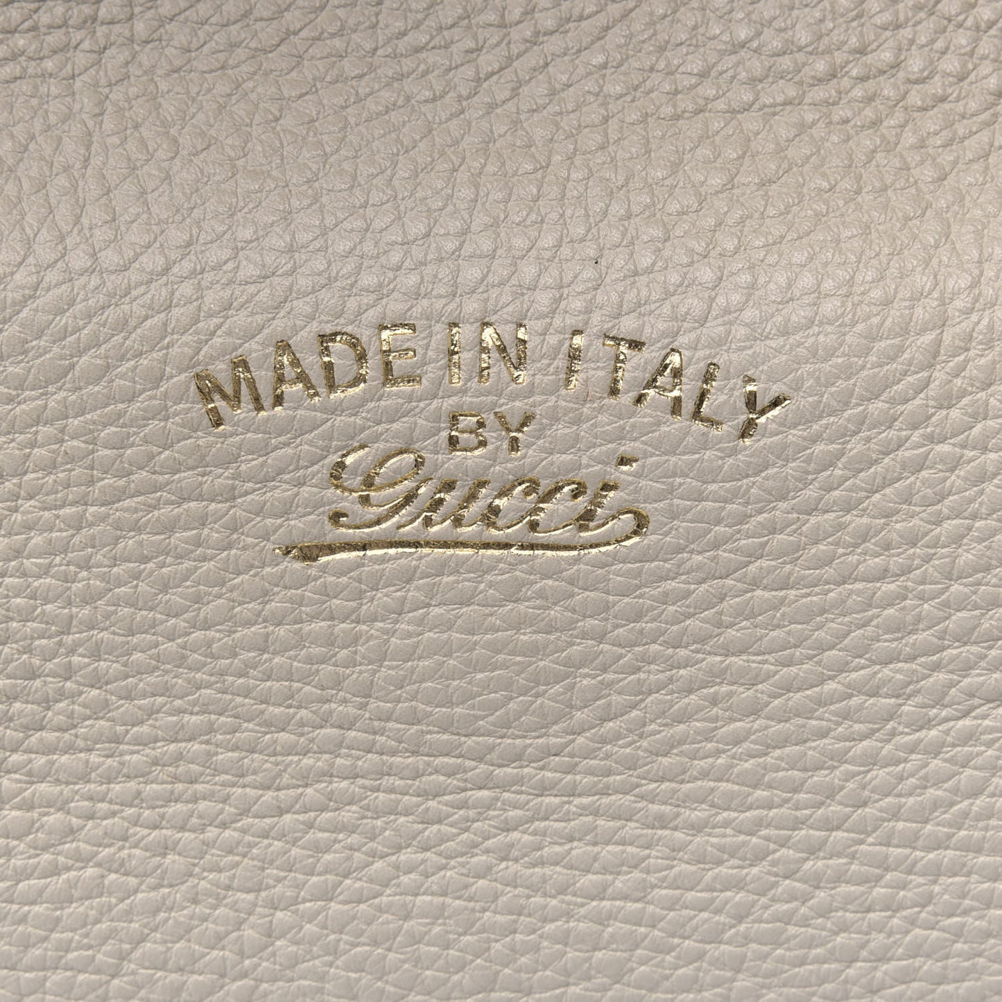 Calfskin Bamboo Medium Shopper Boston Mystic White