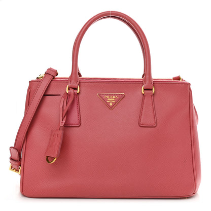 Prada Saffiano Small Galleria Double Zip Tote Tamaris 1 of 11