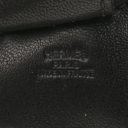 Hermes Milo Lambskin Grigri Rodeo Horse Bag Charm GM So Black 2 of 5