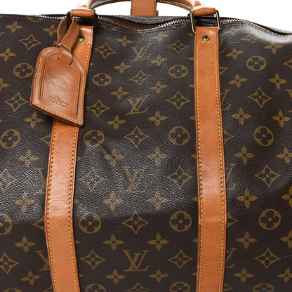 Louis Vuitton Monogram Keepall Bandouliere 55 13 of 20