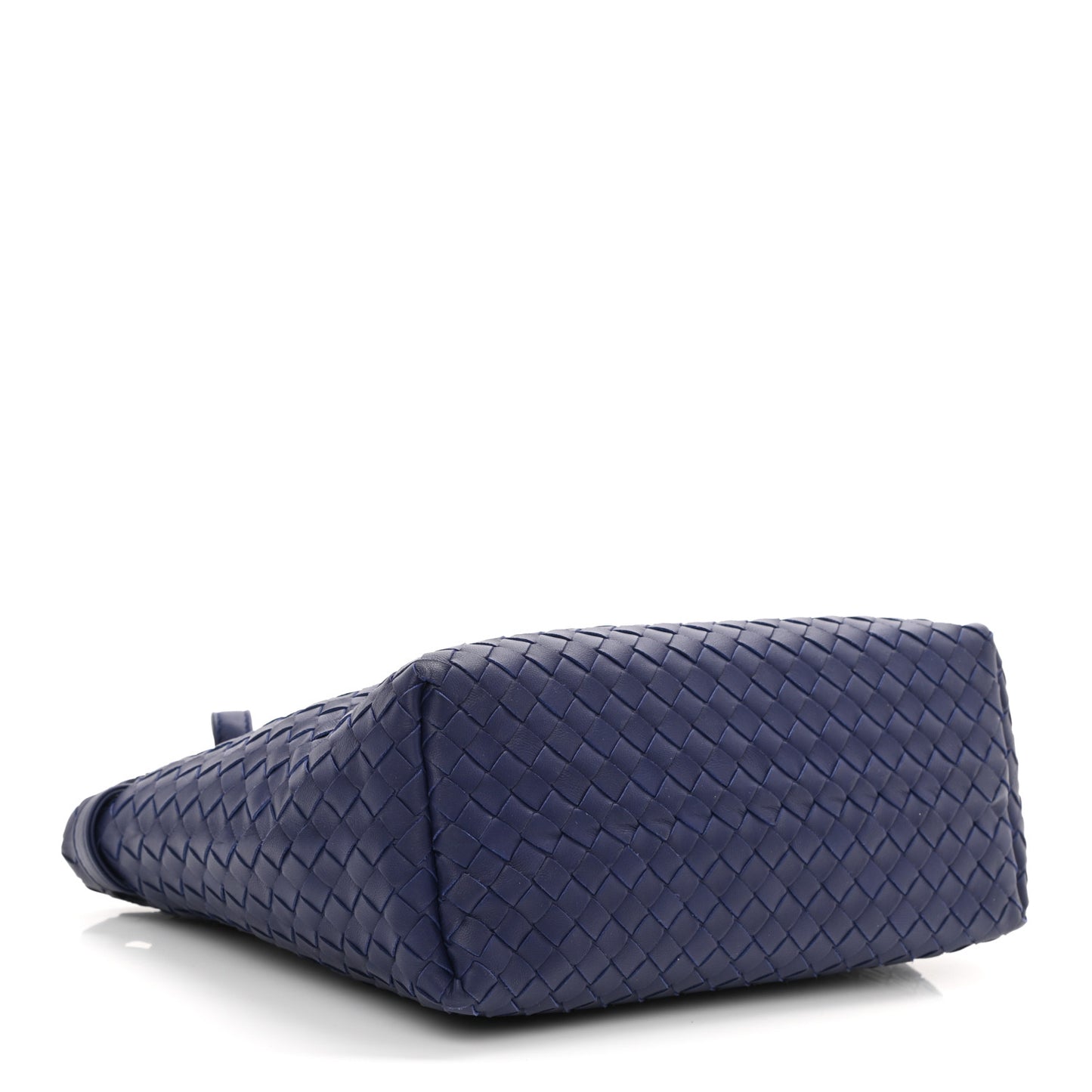 Nappa Intrecciato Bella Tote Navy