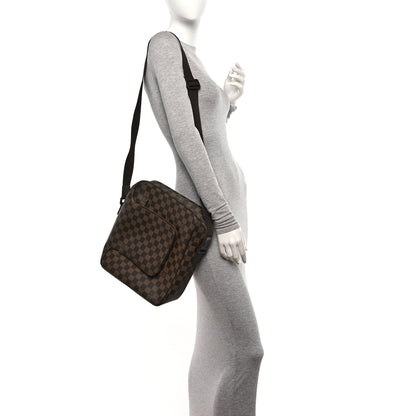 Louis Vuitton Damier Ebene Olav MM Messenger Bag 2 of 9
