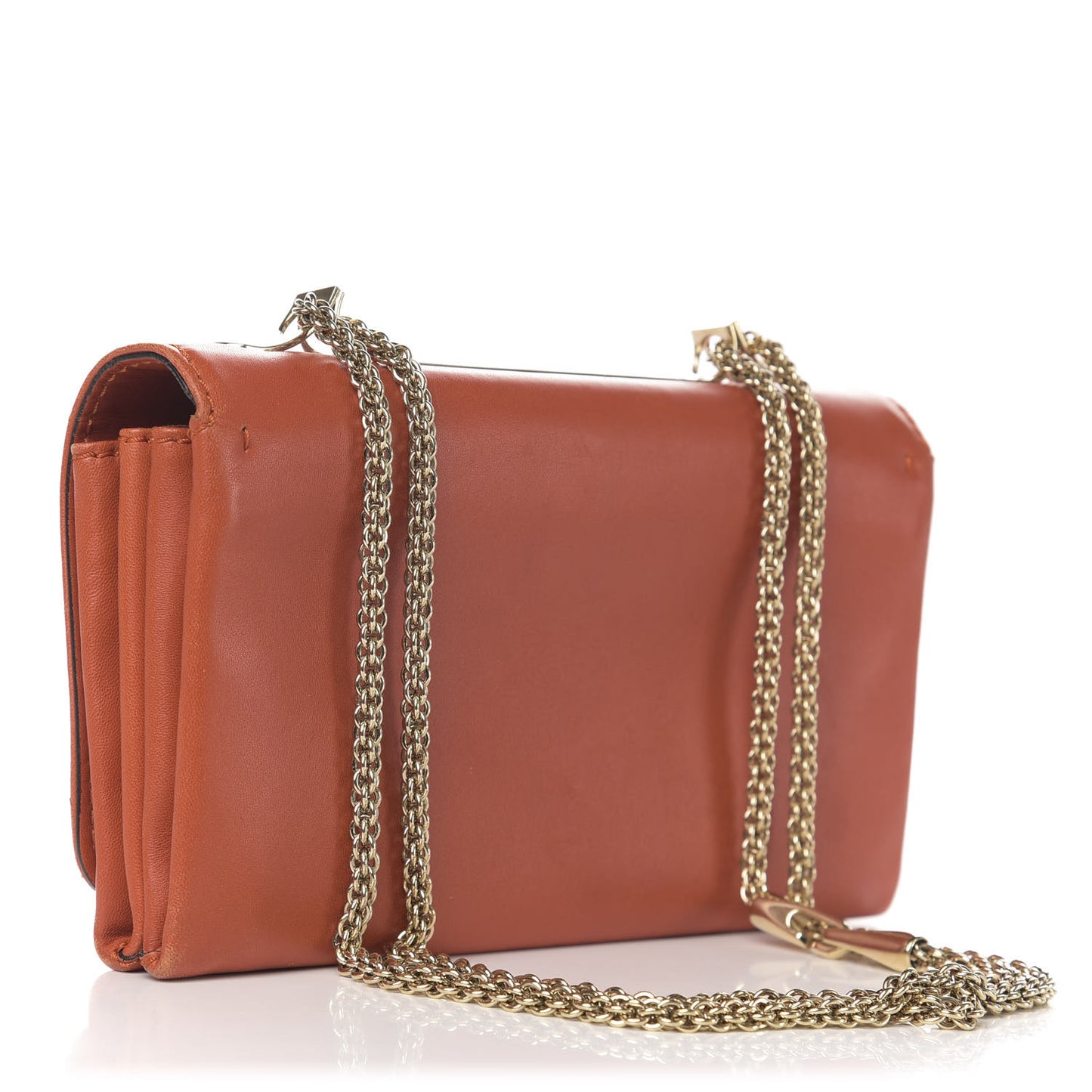 Nappa Va Va Voom Shoulder Bag Orange