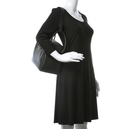 Hermes Taurillon Clemence Lindy 30 Black 2 of 9