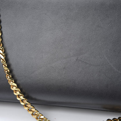 Saint Laurent Smooth Calfskin Medium Classic Monogram Kate Tassel Satchel Black 19 of 19