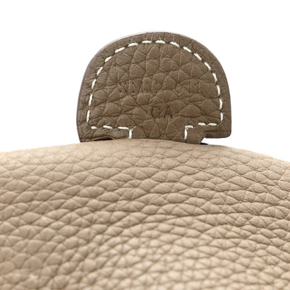 Hermes Taurillon Clemence Evelyne III PM Etoupe 7 of 11