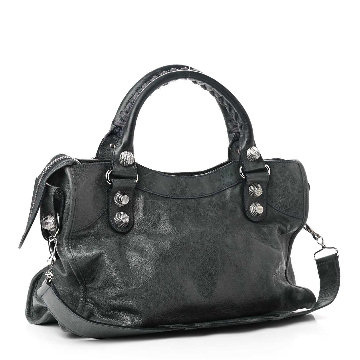 Agneau Giant 21 Silver Hardware City Anthracite