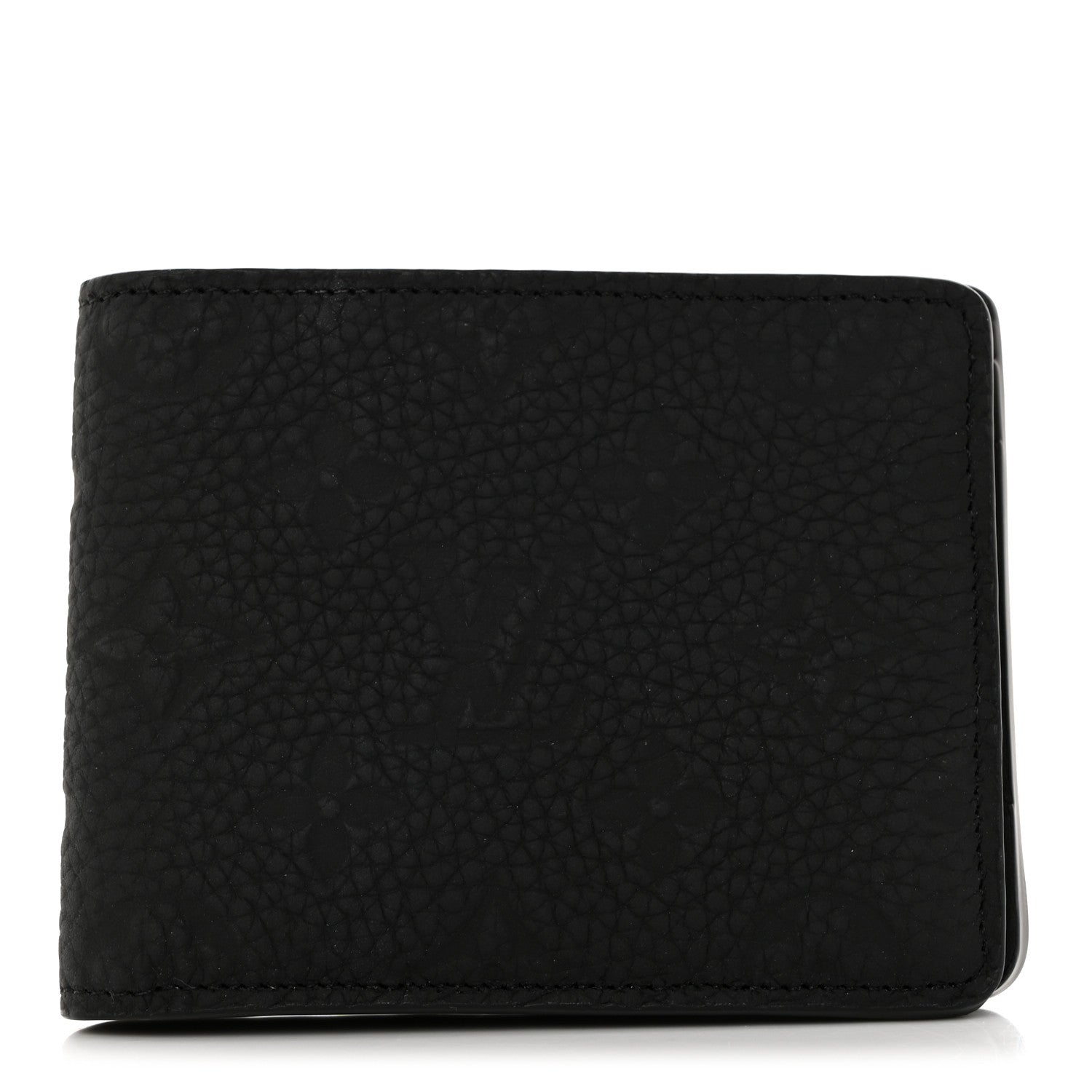 Louis Vuitton Taurillon Monogram Multiple Wallet Black 1 of 7