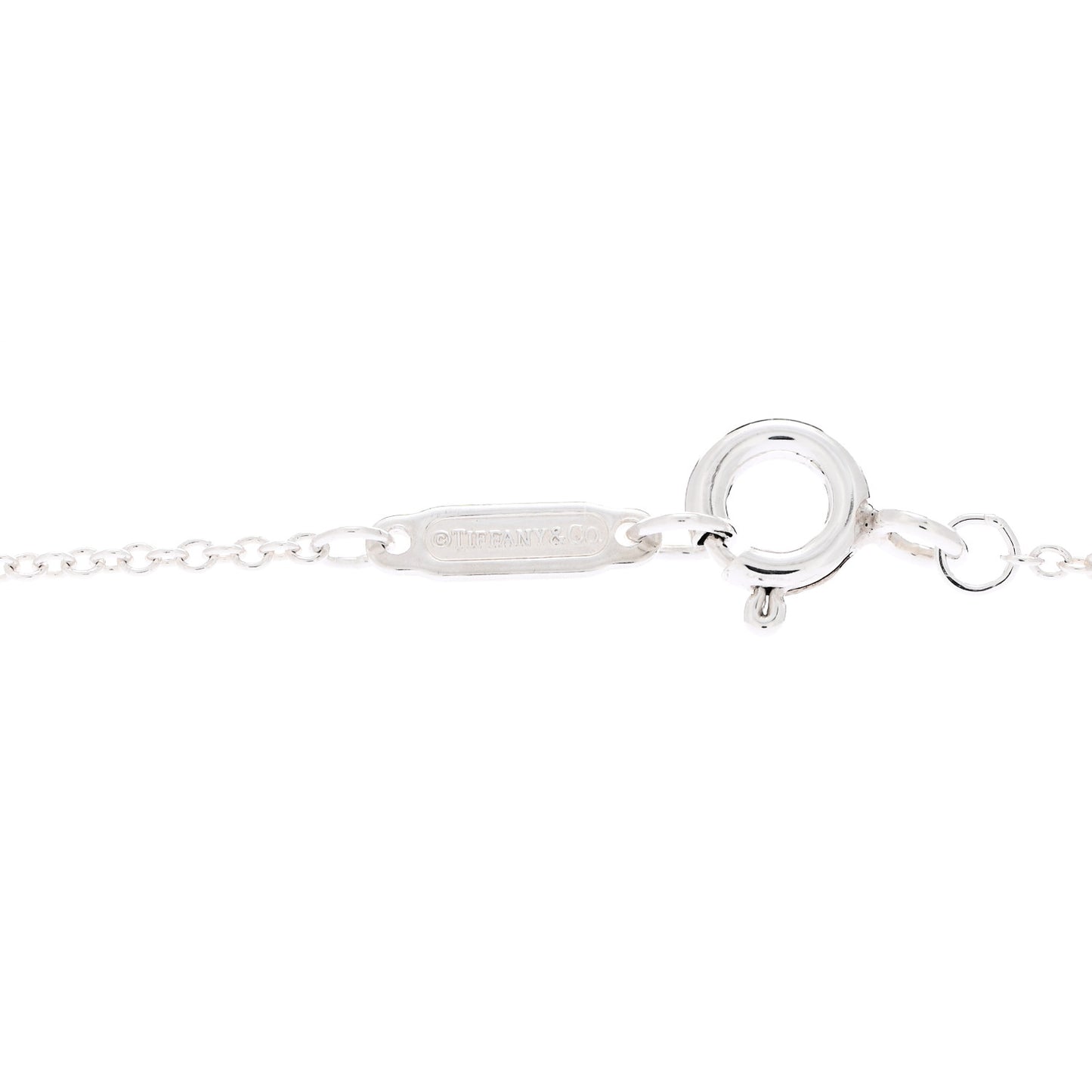 Sterling Silver 1837 Interlocking Circles Pendant Necklace