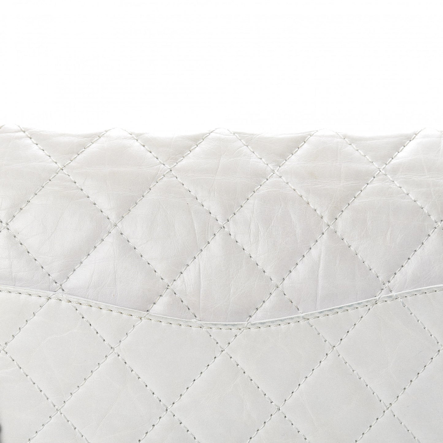 Aged Calfskin 50th Anniversary 2.55 Reissue 227 White