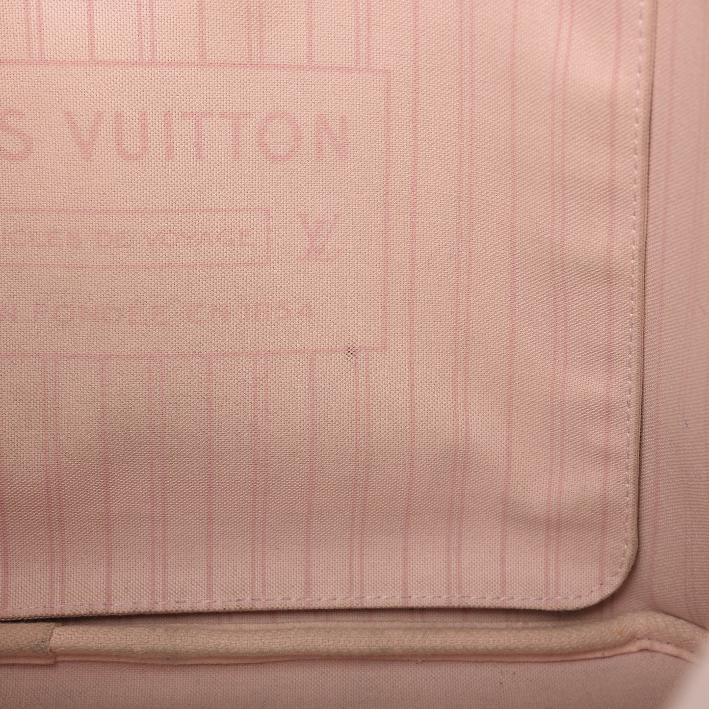 Damier Azur Neo Neverfull MM Rose Ballerine