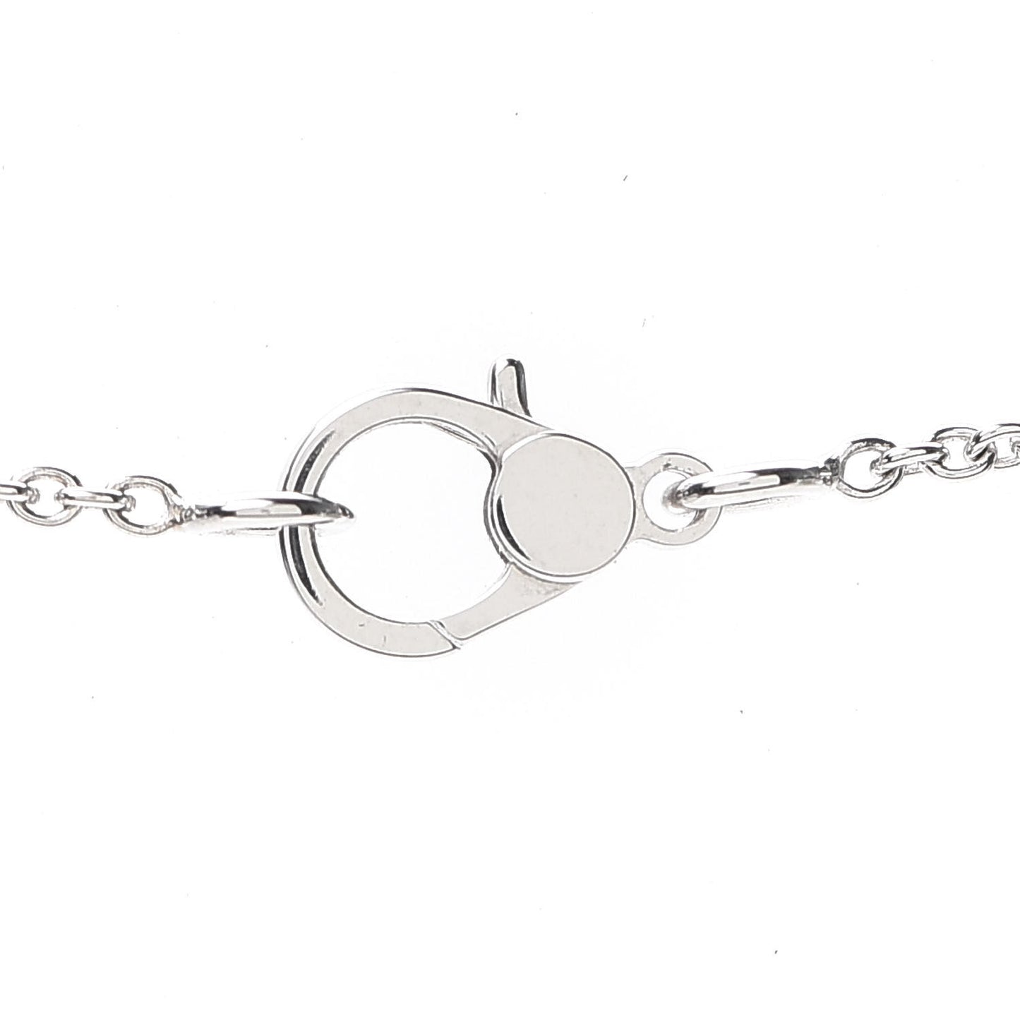 18K White Gold Diamond Finesse Pendant Necklace