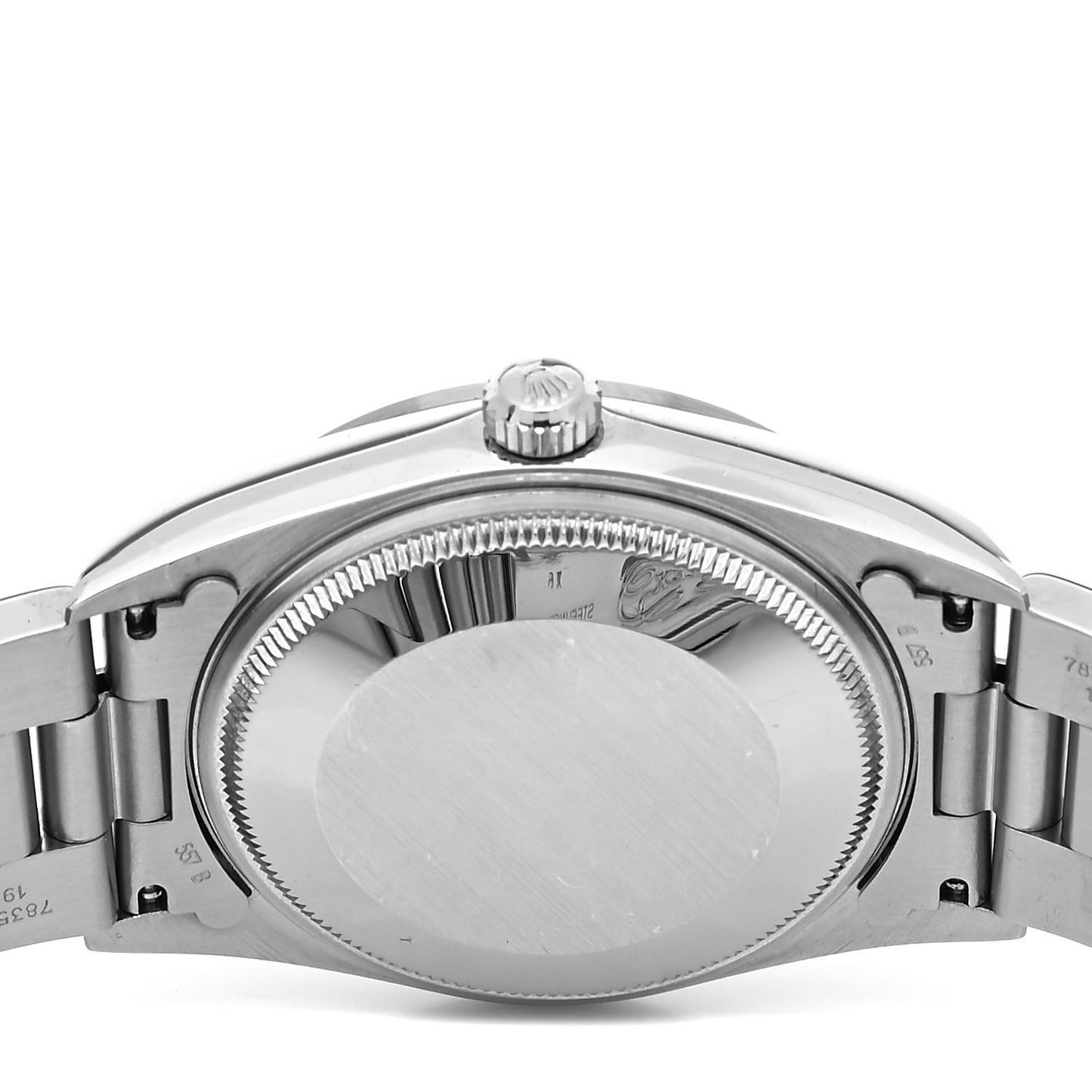 Stainless Steel 34mm Air-King Oyster Perpetual Precision Watch Black 14000