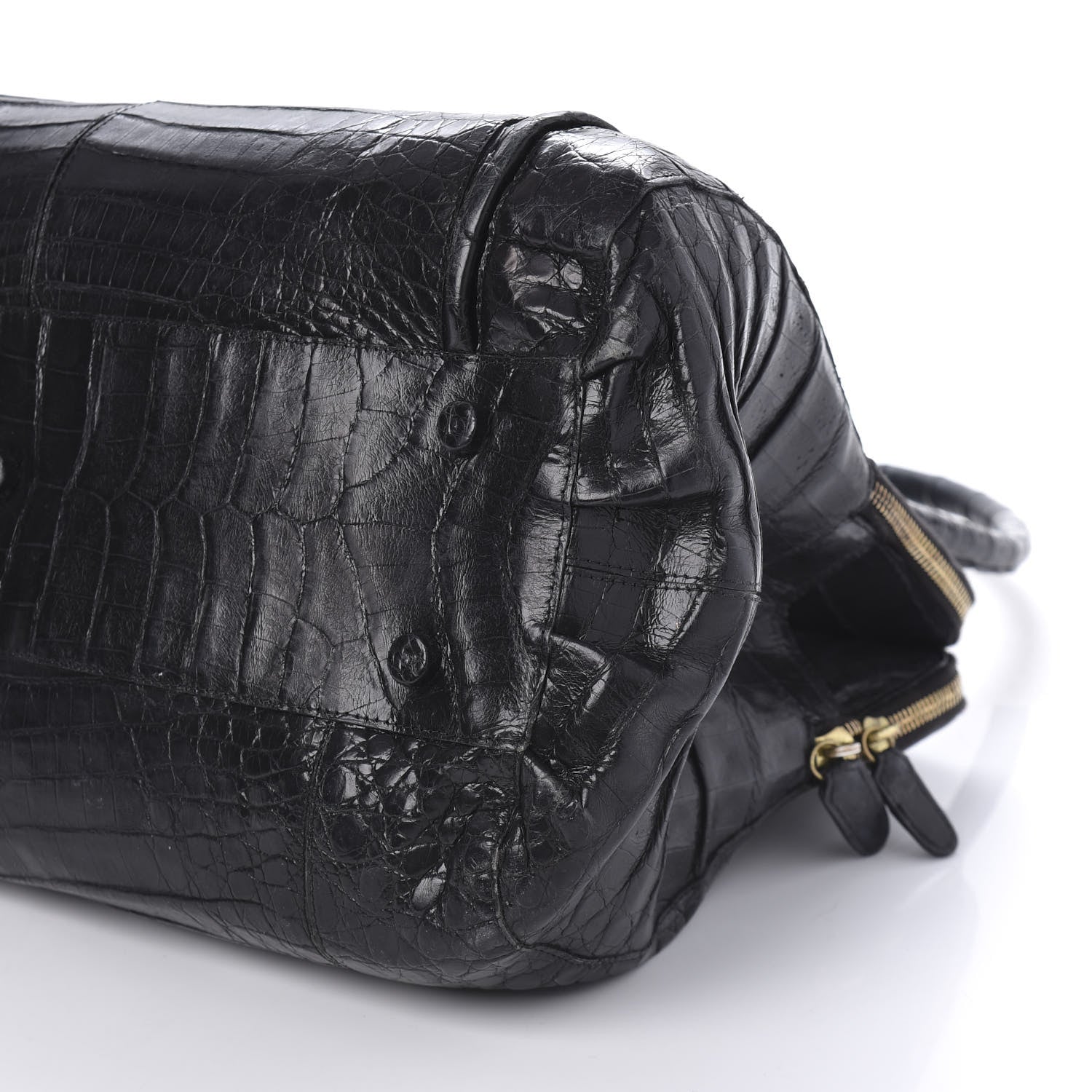 Nancy Gonzalez Crocodile Tote Black 7 of 11