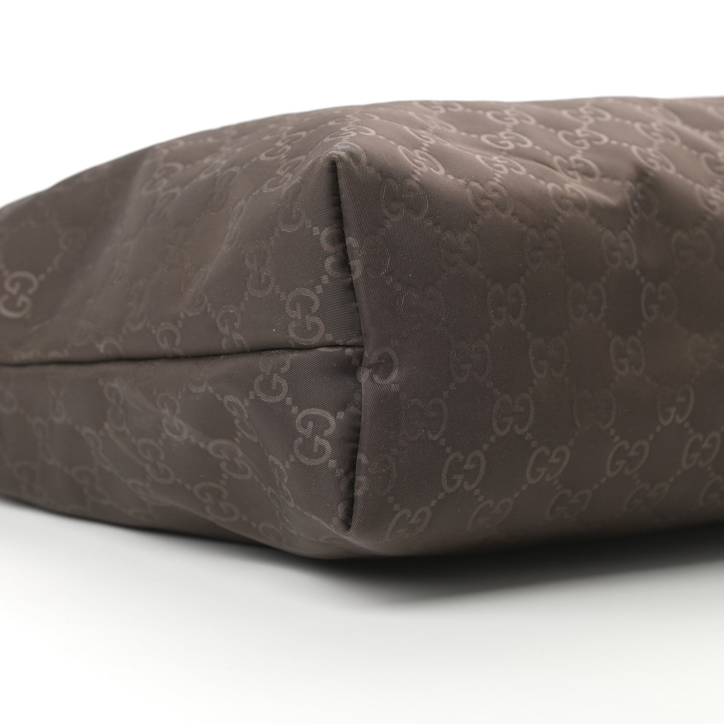 Nylon Guccissima Messenger Bag Brown