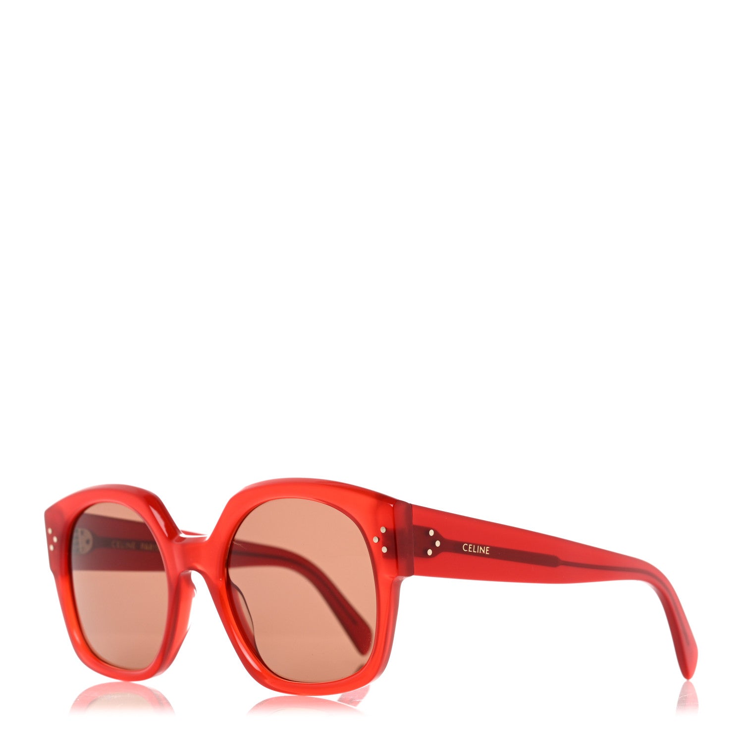 Celine Acetate Sunglasses CL40168I Red 1 of 7