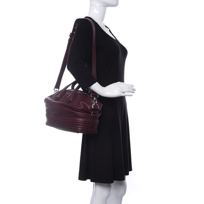 Givenchy Calfskin Small Biker Nightingale Oxblood 2 of 10