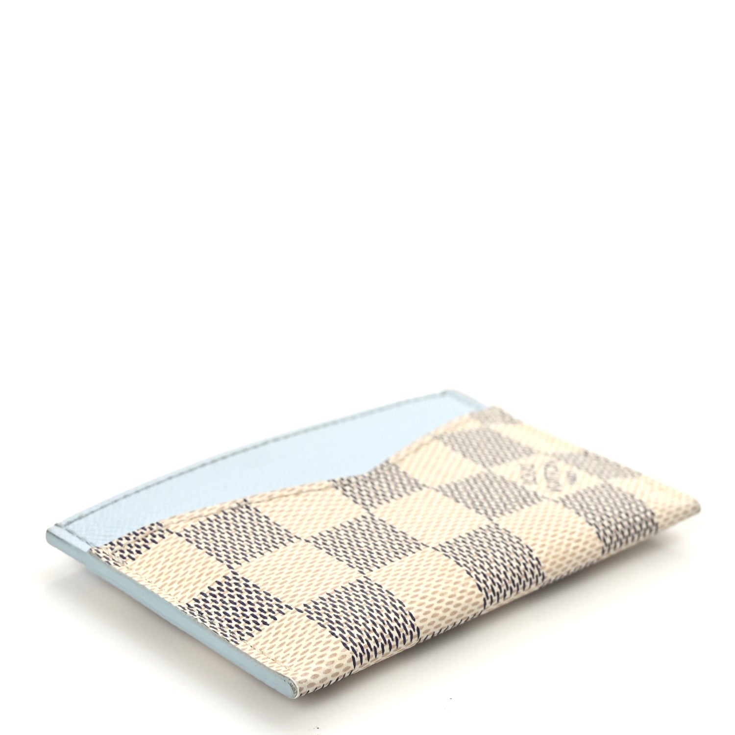 Louis Vuitton Damier Azur Daily Card Holder Olympe Blue 4 of 7