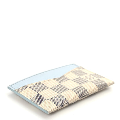Louis Vuitton Damier Azur Daily Card Holder Olympe Blue 4 of 7