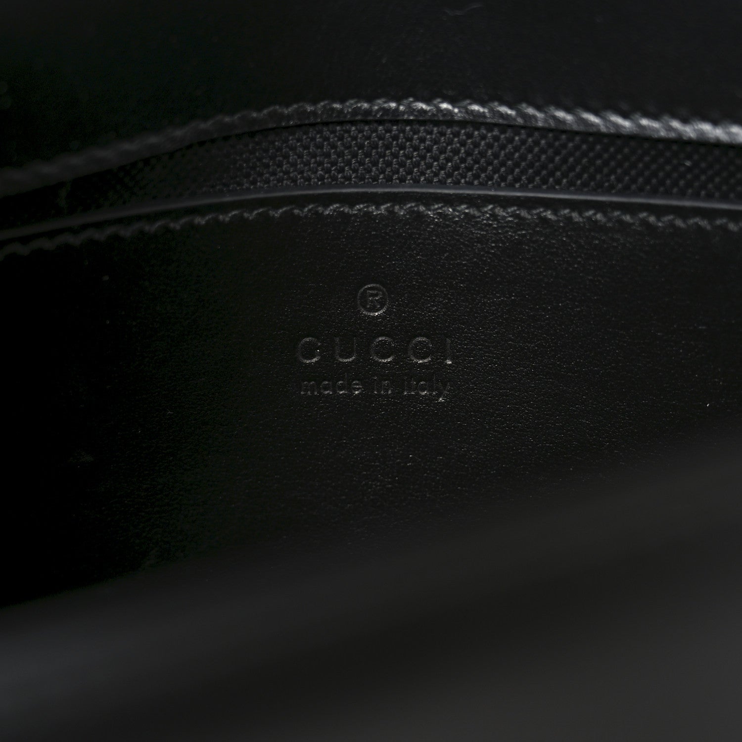 Gucci Calfskin Matelasse Monochrome Mini GG Marmont Shoulder Bag Black 6 of 10