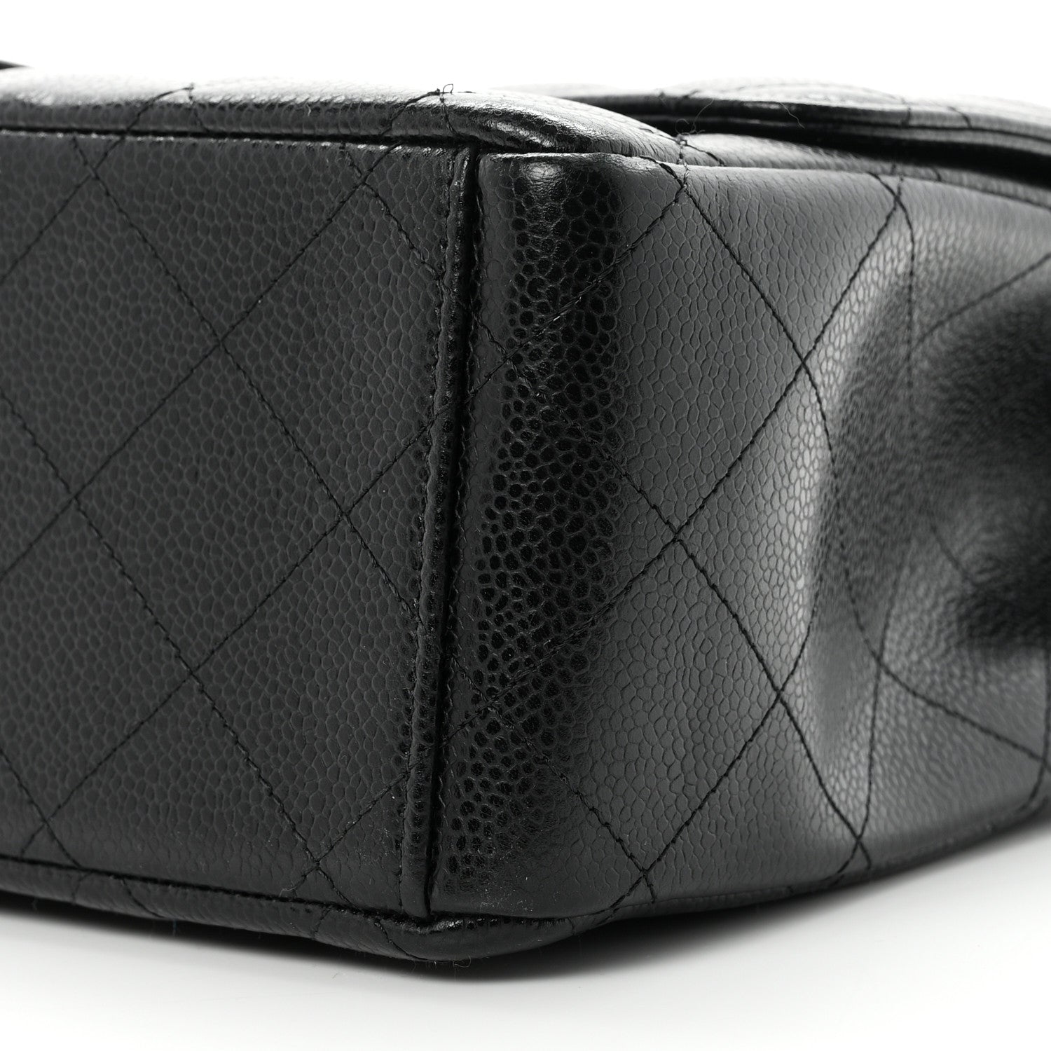 Chanel Caviar Quilted Maxi Double Flap Black 10 of 11