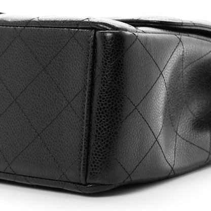 Chanel Caviar Quilted Maxi Double Flap Black 10 of 11