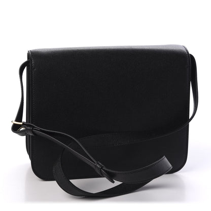 Burberry Grained Calfskin Medium TB Bag Black 2 of 8