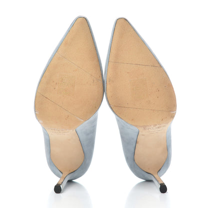 Jimmy Choo Suede Romy Pumps 36.5 Blue 5 of 17