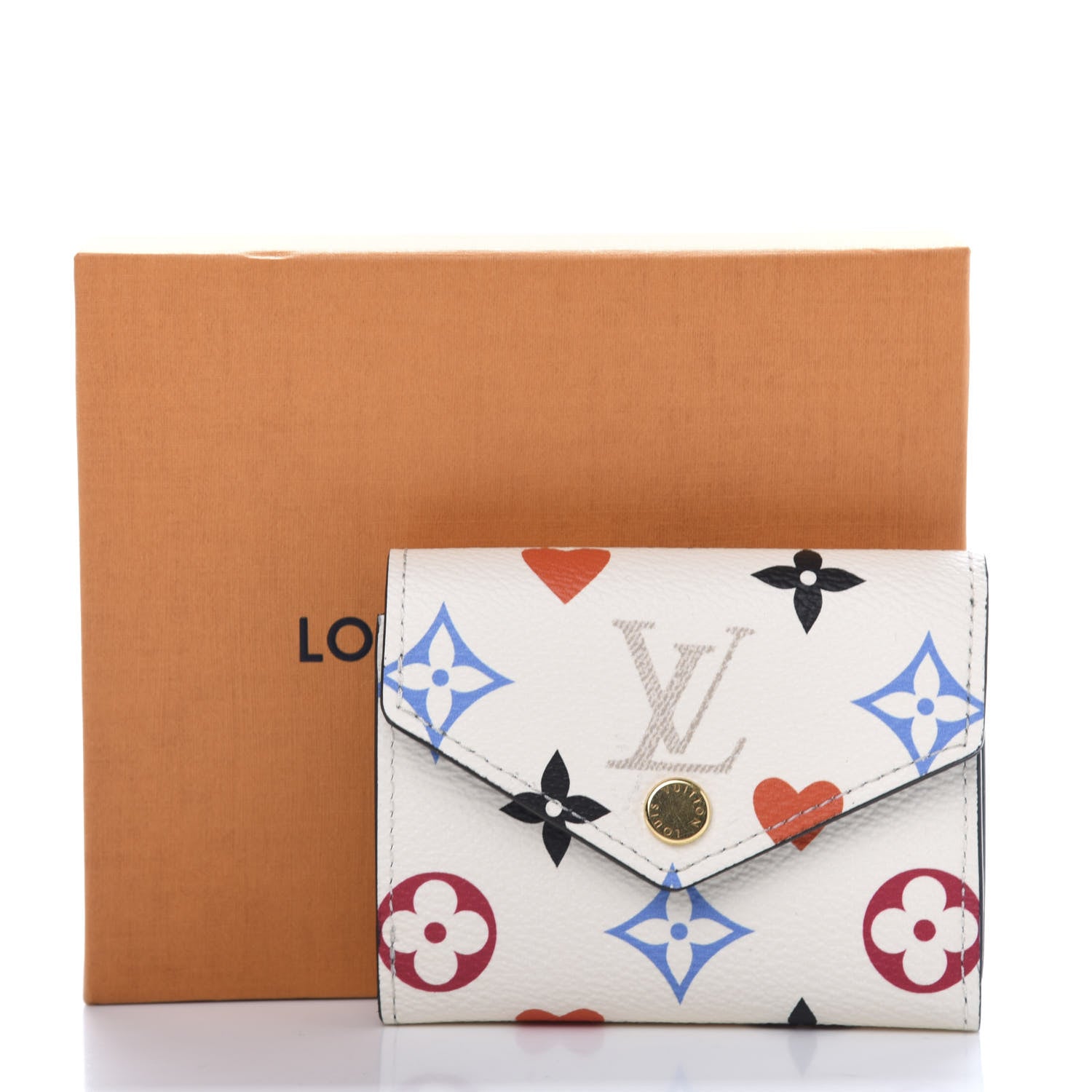 Louis Vuitton Game On Monogram Zoe Wallet White 7 of 7
