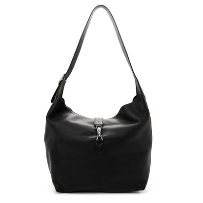 Gucci Amour Grane Calfskin Medium Jackie 1961 Crossbody Bag Black 1 of 10