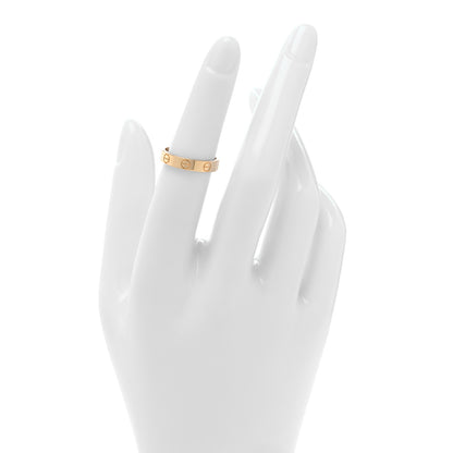 Cartier 18K Yellow Gold 3.5mm LOVE Wedding Band Ring 50 5.25 2 of 5