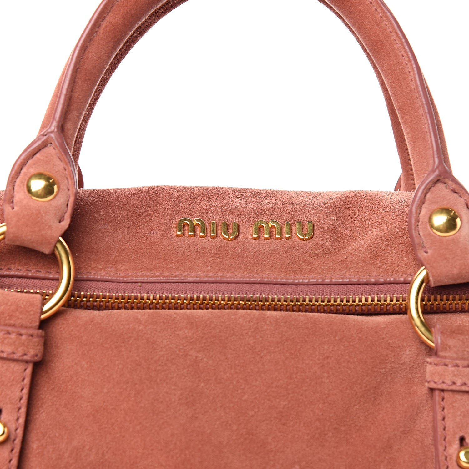 Miu Miu Suede Lux Small Bow Bag Antico 12 of 12