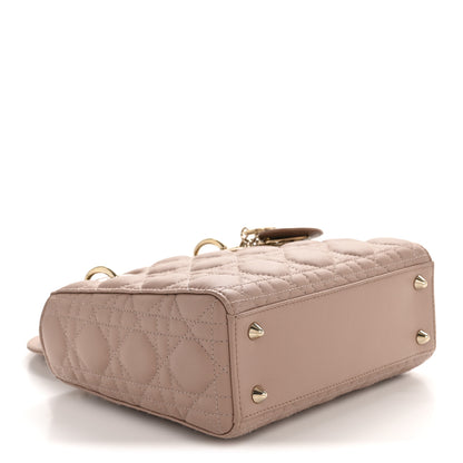 Christian Dior Lambskin Cannage Small My ABC Dior Lady Dior Blush 4 of 16