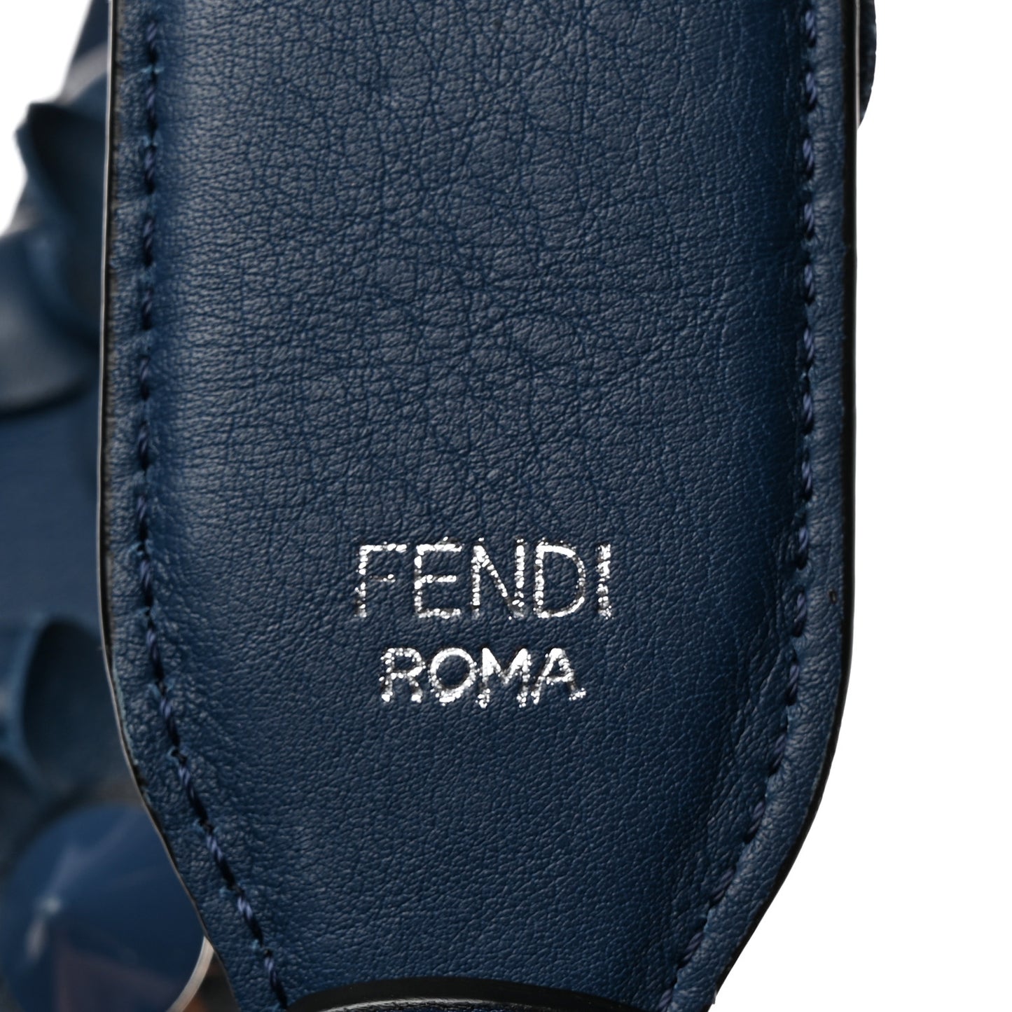 Vitello Dolce Flowerland Studded Strap You Blue