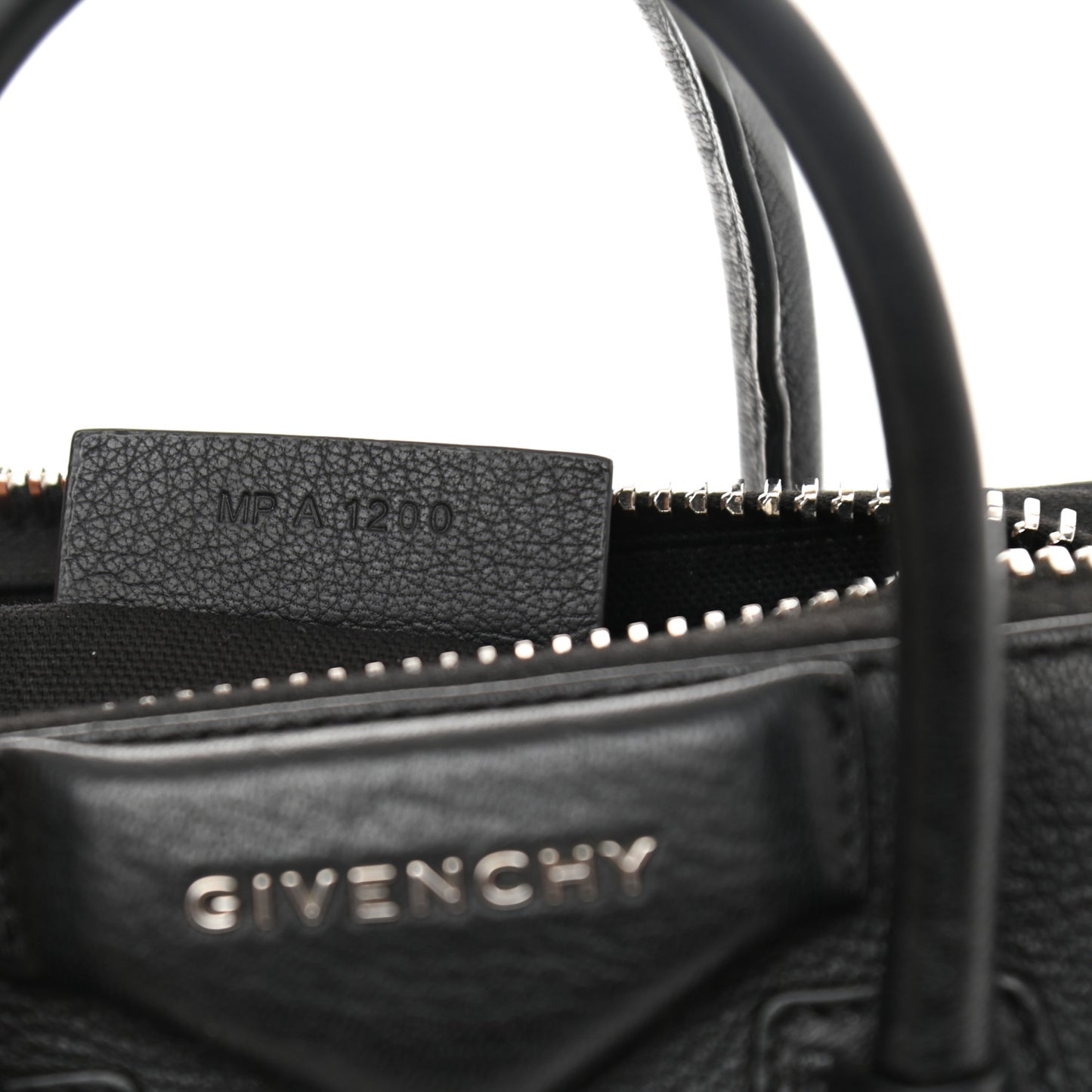 Sugar Goatskin Mini Antigona Black