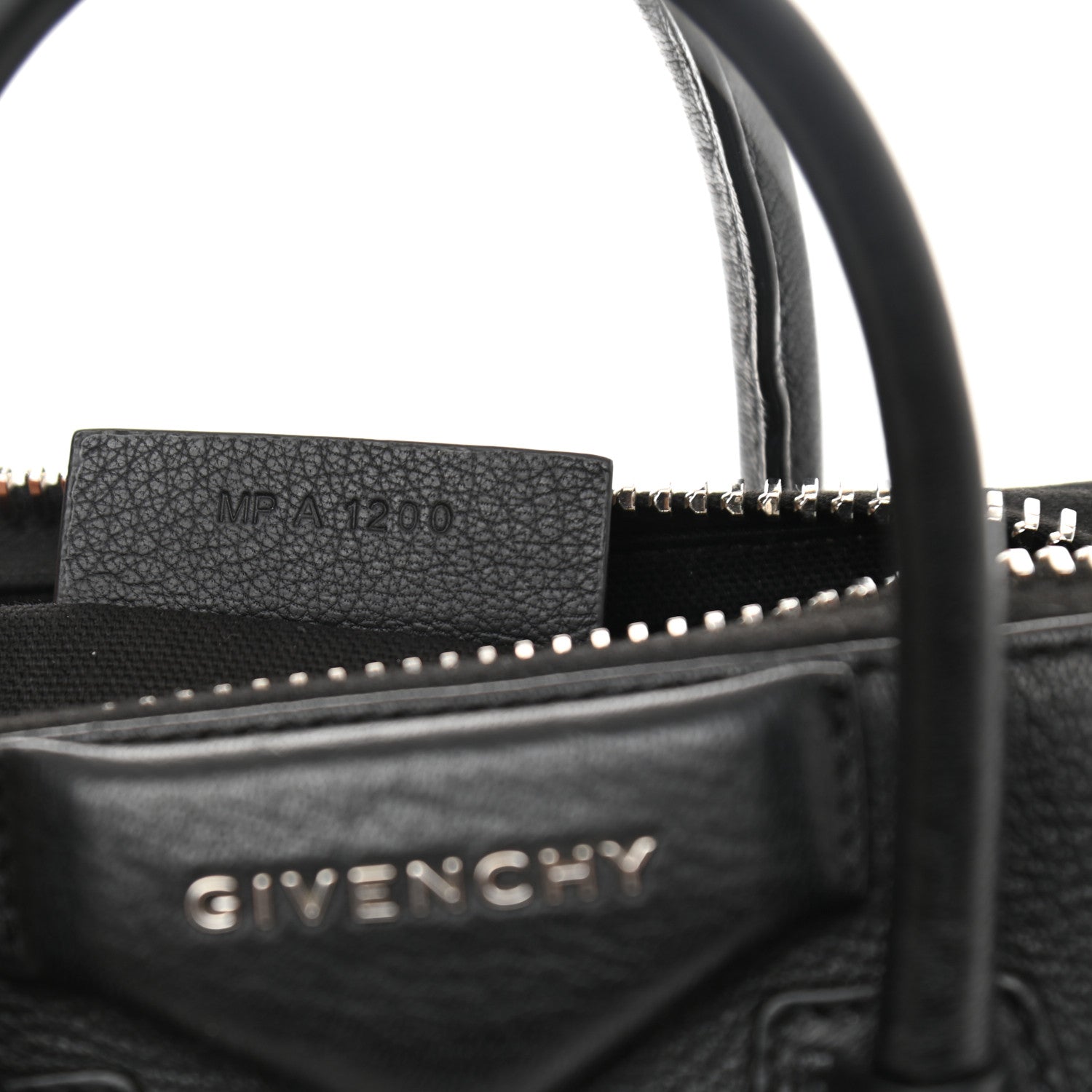 Givenchy Sugar Goatskin Mini Antigona Black 7 of 13
