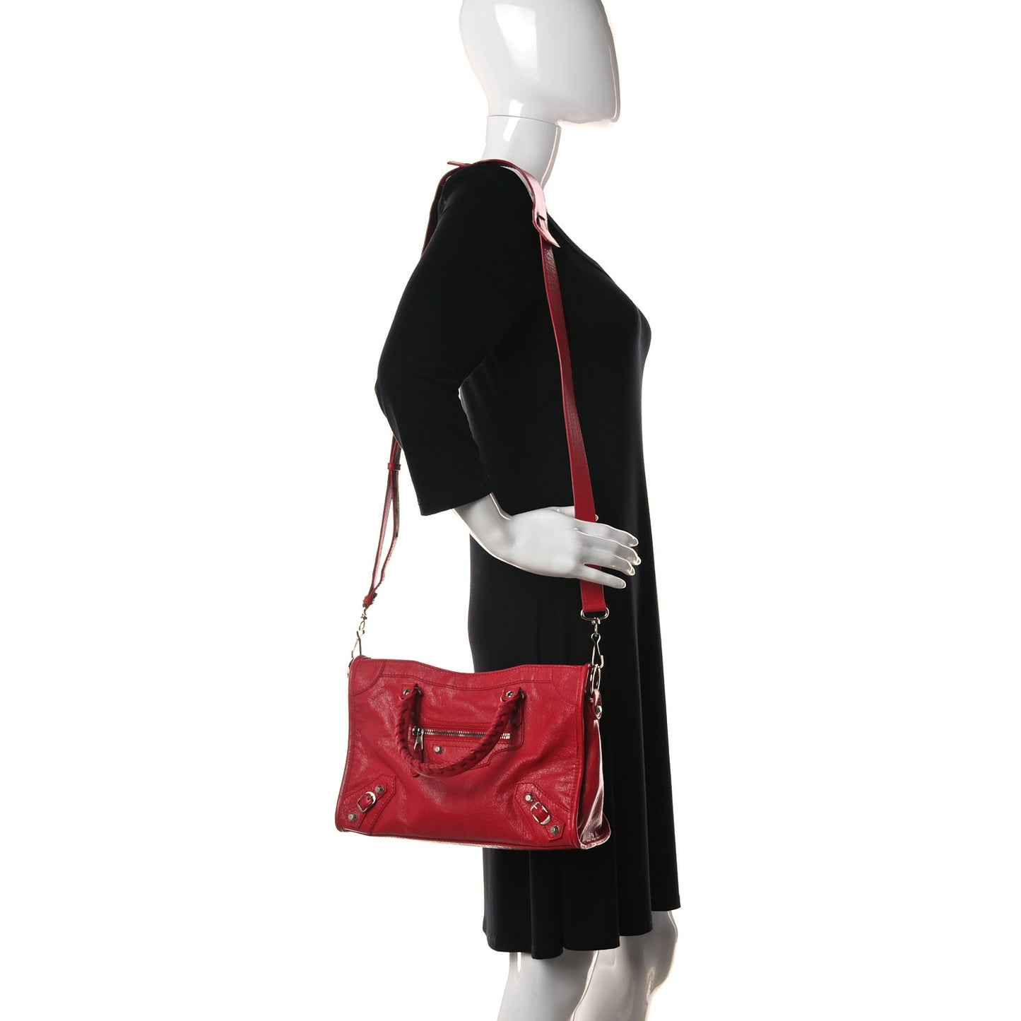 Agneau Giant 12 Silver Hardware S City Rouge Cardinal