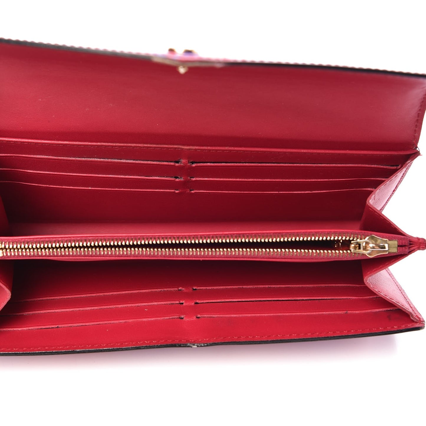 Patent Sweet Monogram Sarah Wallet Rose Indien
