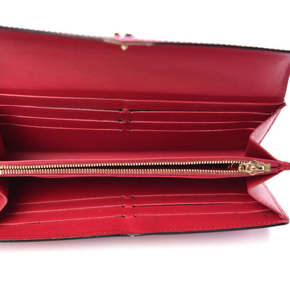 Louis Vuitton Patent Sweet Monogram Sarah Wallet Rose Indien 5 of 13
