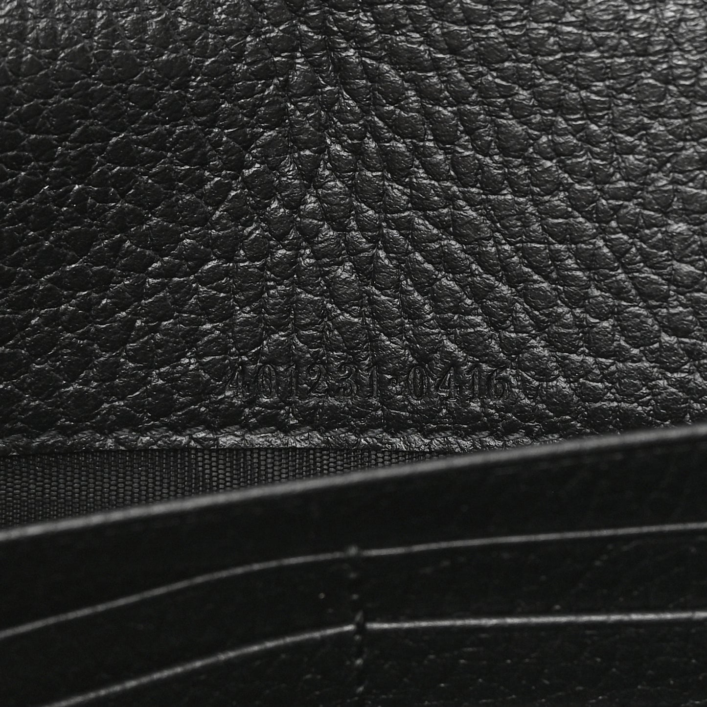 Calfskin Mini Dionysus Chain Wallet Black