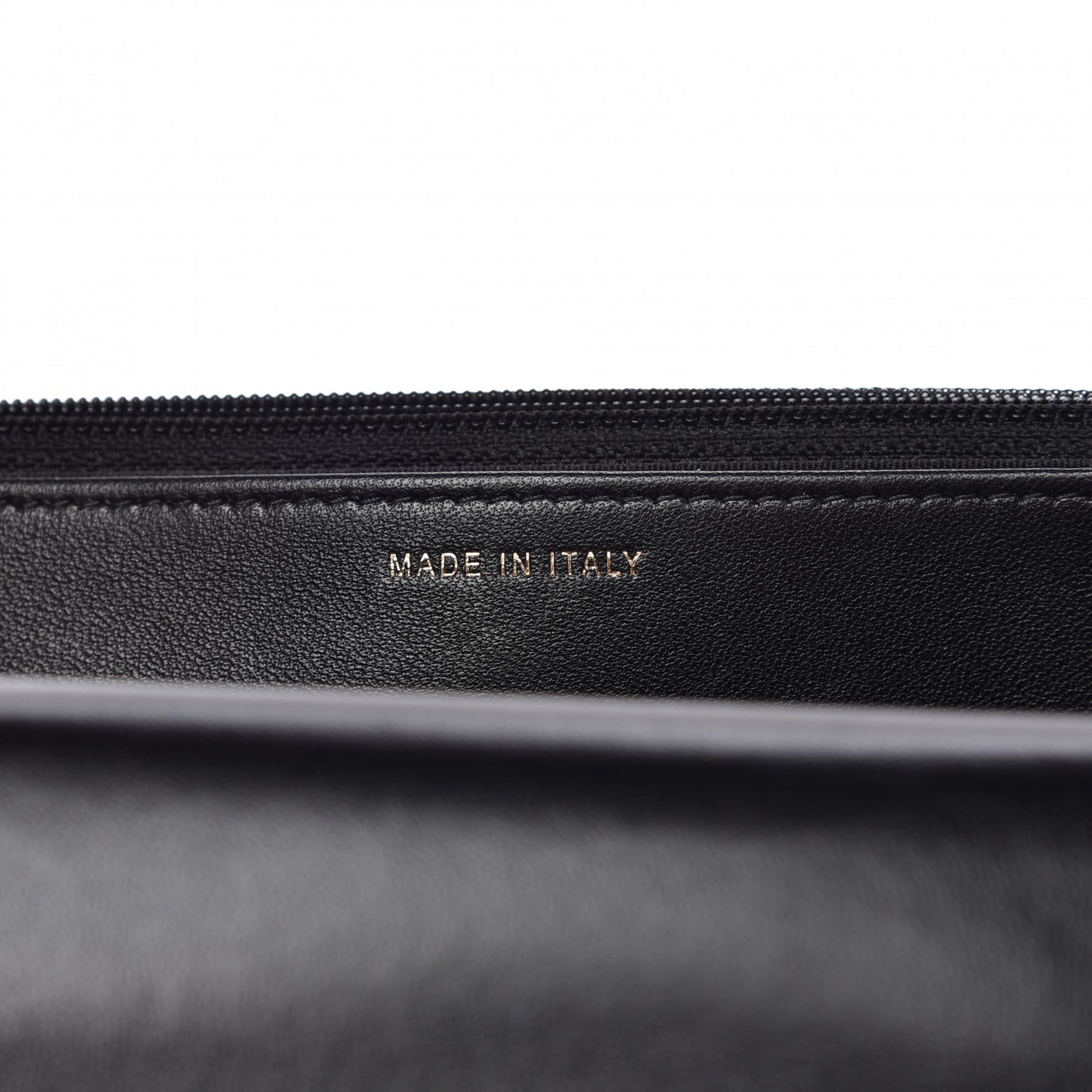 Lambskin Quilted Trendy CC Wallet On Chain WOC Black